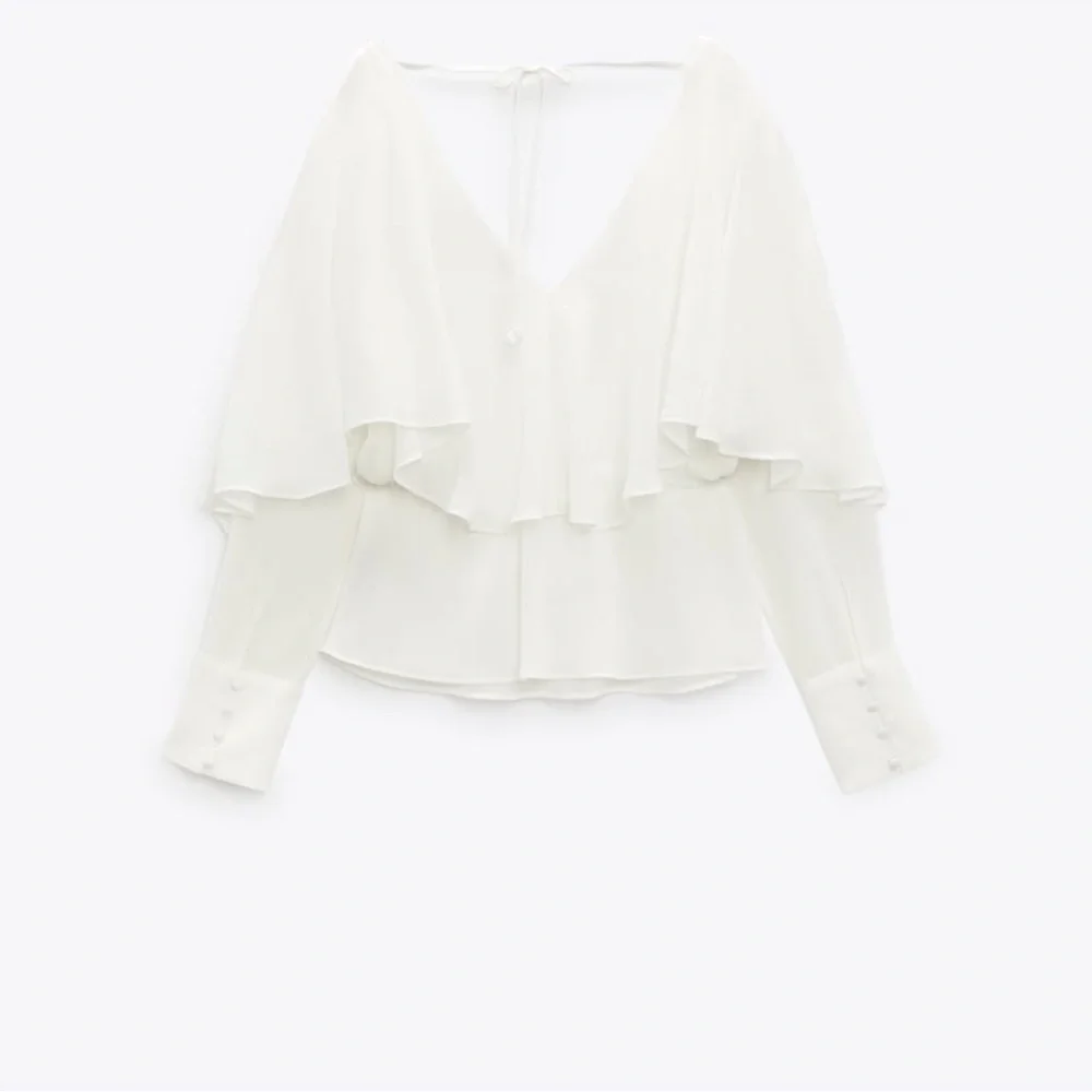 Zara Ruffled Blouse - Picture 6 of 9